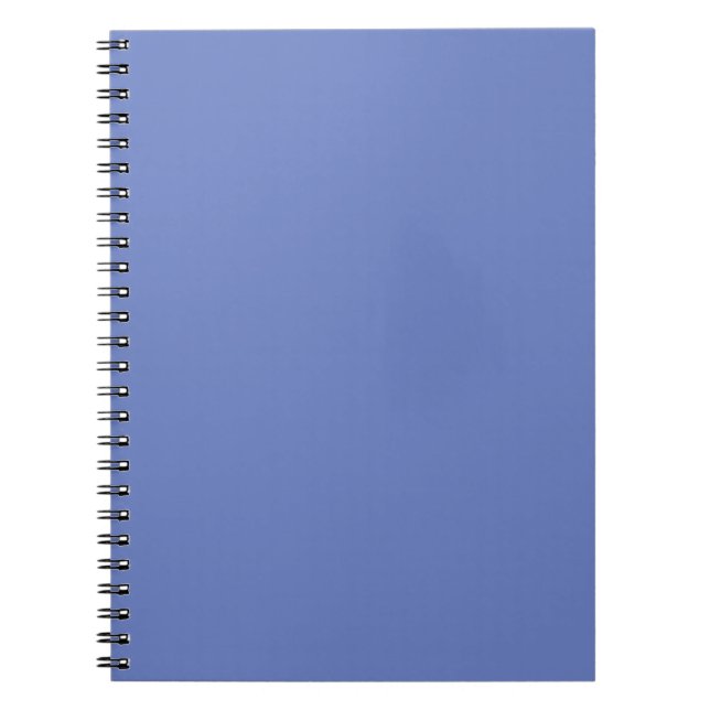 Caderno Espiral Cor da Tendência - Notebook Azul de Joel (Frente)