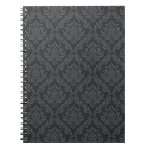 Caderno Espiral Cor damasco 6