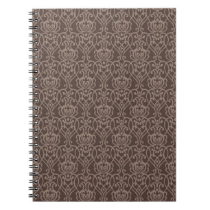 Caderno Espiral Cor damasco 6