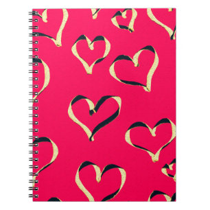 Caderno Espiral cor de fundo oriental sem costura abstrato