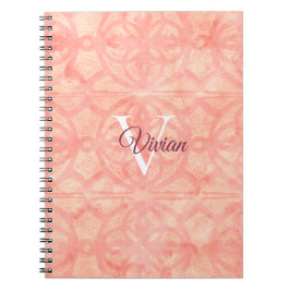 Caderno Espiral Cor-de-rosa