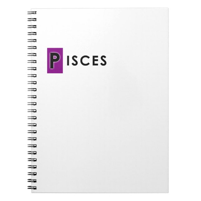 CADERNO ESPIRAL COR DOS PEIXES (Frente)