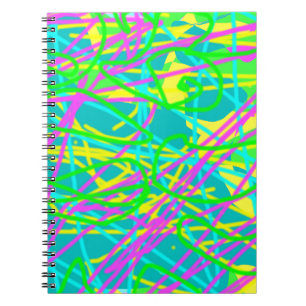 Caderno Espiral Cor Meu Sonho Padrão Escrivível Expressivo