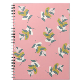 Caderno Espiral Cor pastel e natureza