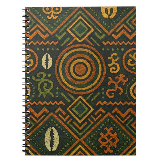 Caderno Espiral Coração da África (Frente)