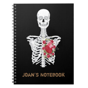Caderno Espiral Coração da flor