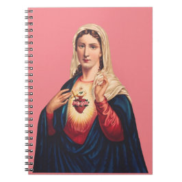 Caderno Espiral Coração Imaculado da Virgem Maria