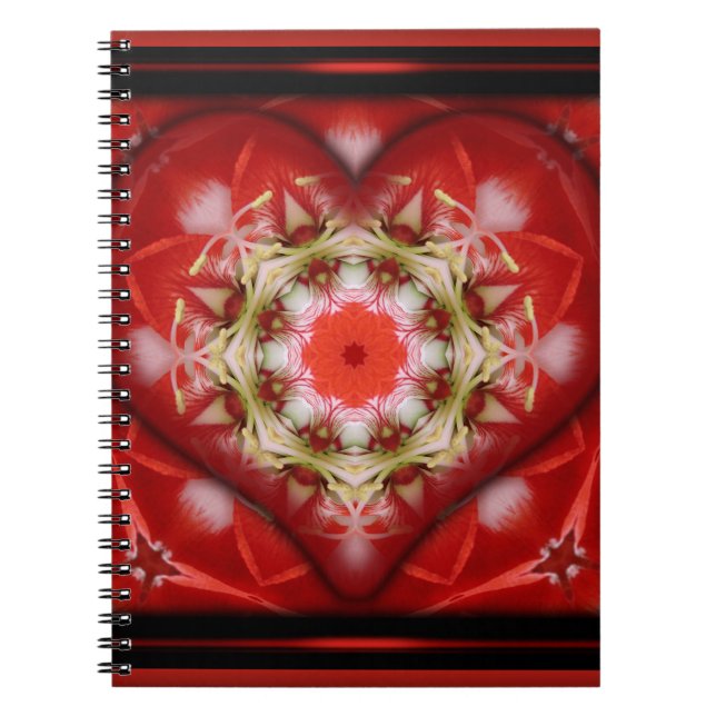 Caderno Espiral Coração in a box (Frente)