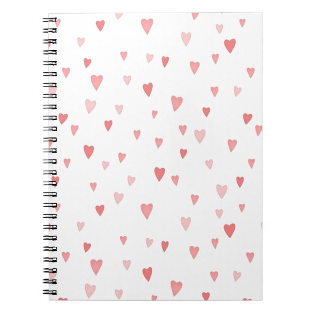 Caderno Espiral Corações (Frente)