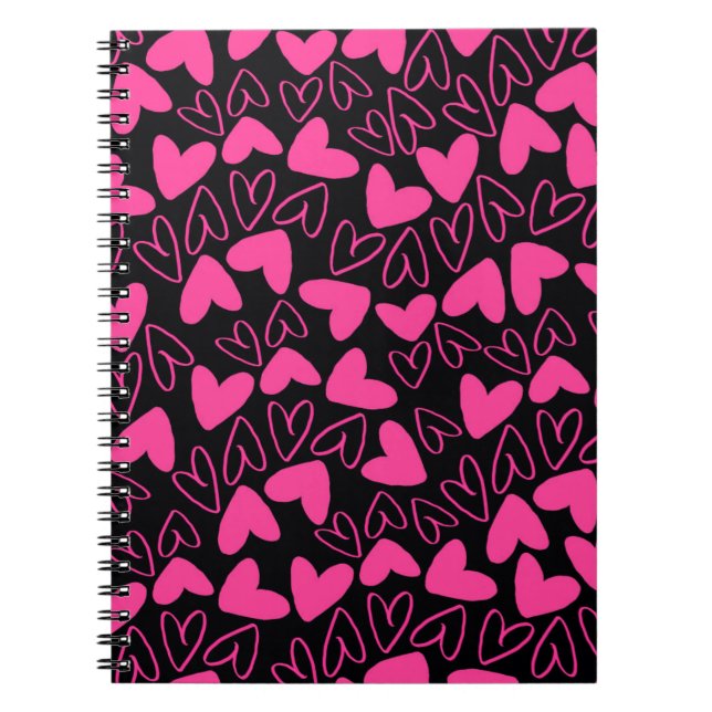 Caderno Espiral Corações (Frente)
