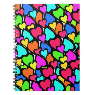 Caderno Espiral Corações 2011