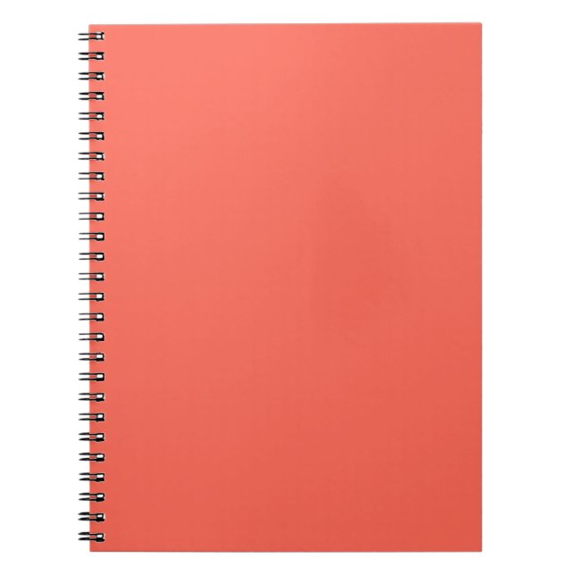 Caderno Espiral Coral (Frente)