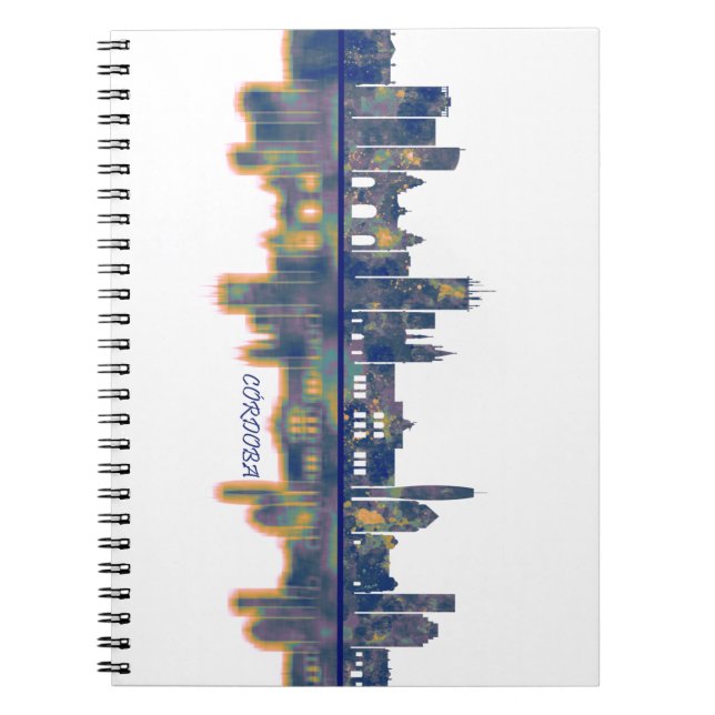 Caderno Espiral Córdoba Skyline (Frente)