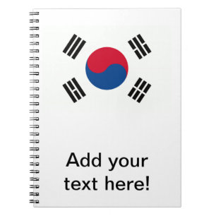 Caderno Espiral Coreia do Sul