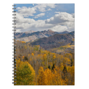 Caderno Espiral Cores de outono de Aspens & Oaks Keebler Pass