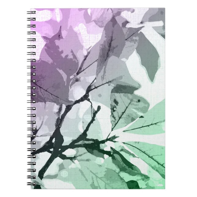 Caderno Espiral Cores do outono, folhas 5 (Frente)