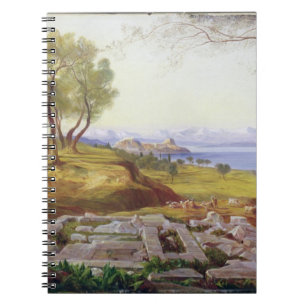 Caderno Espiral Corfu da ascensão, c.1856-64 (óleo em canvas)