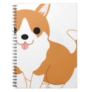 Caderno Espiral Corgi