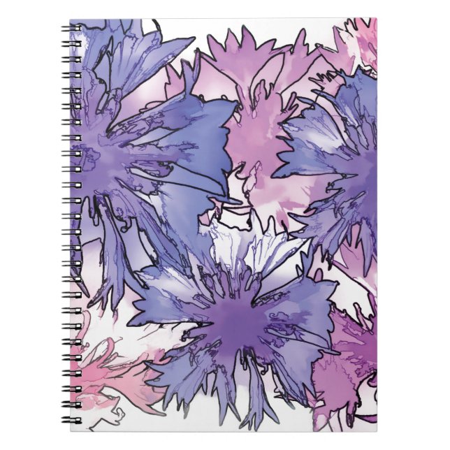 Caderno Espiral Cornflower Collage (Frente)
