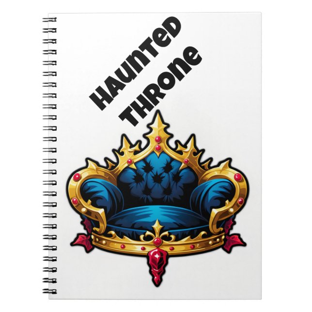 Caderno Espiral Coroa Amaldiçoada (Frente)