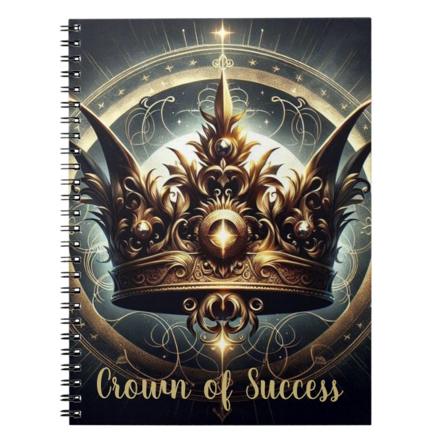 Caderno Espiral Coroa do Sucesso (Frente)