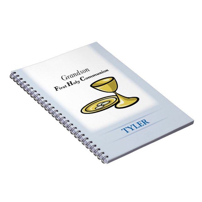 Caderno Espiral Corpo e Sangue da Comunhão Neto (Lado Direito)