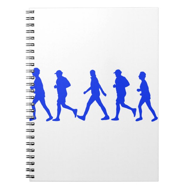 Caderno Espiral Correndo Corrida Andando (Frente)