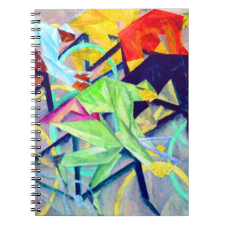Caderno Espiral Corrida Bicicleta de Lyonel Feininger