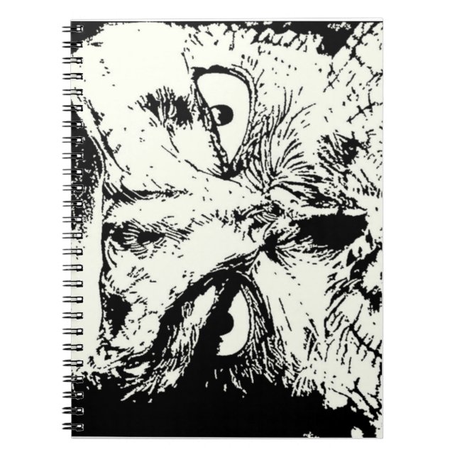 Caderno Espiral coruja (Frente)