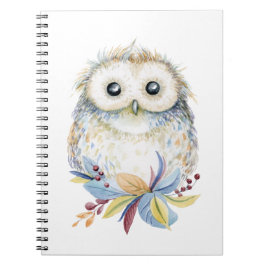 Caderno Espiral Coruja