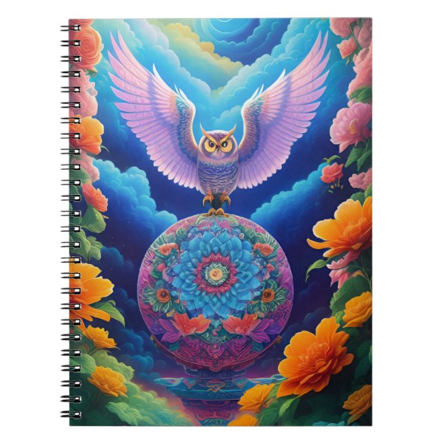 Caderno Espiral Coruja (Frente)