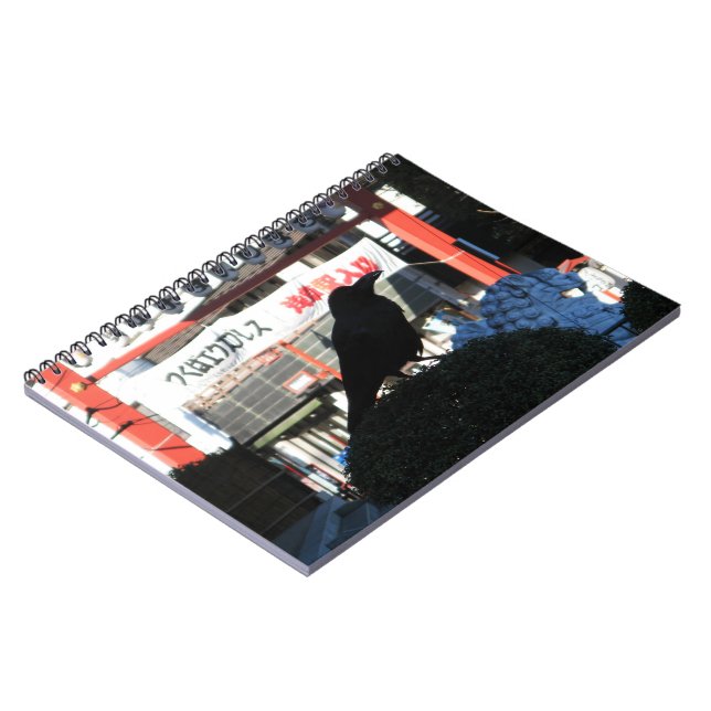 Caderno Espiral Corvo Japonês (Left Side)