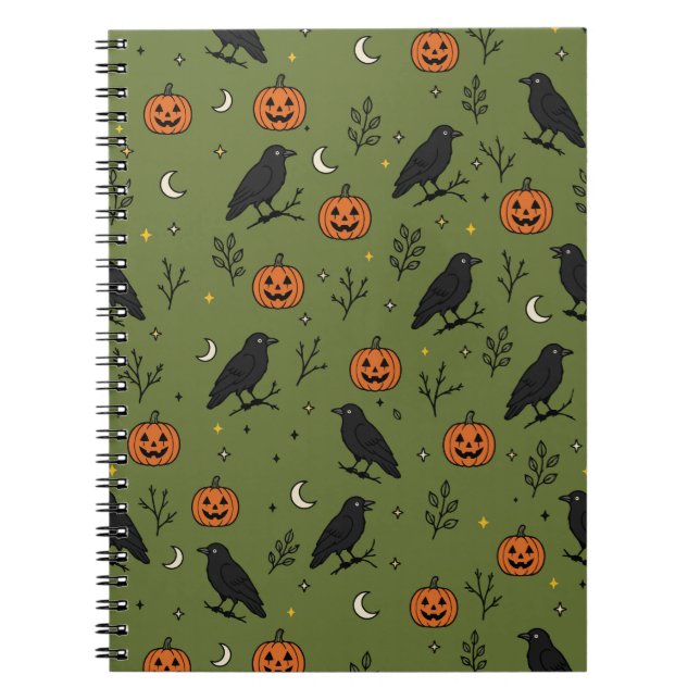 Caderno Espiral Corvos (Frente)