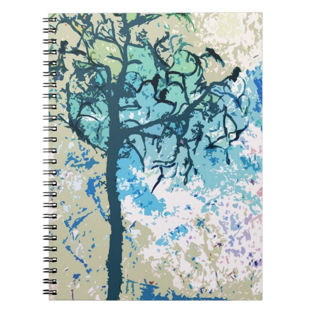 Caderno Espiral Corvos (Frente)