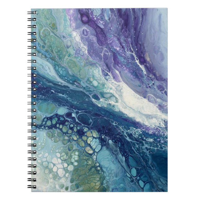 Caderno Espiral CosmicFlow (Frente)