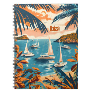 Caderno Espiral Costa Ibiza