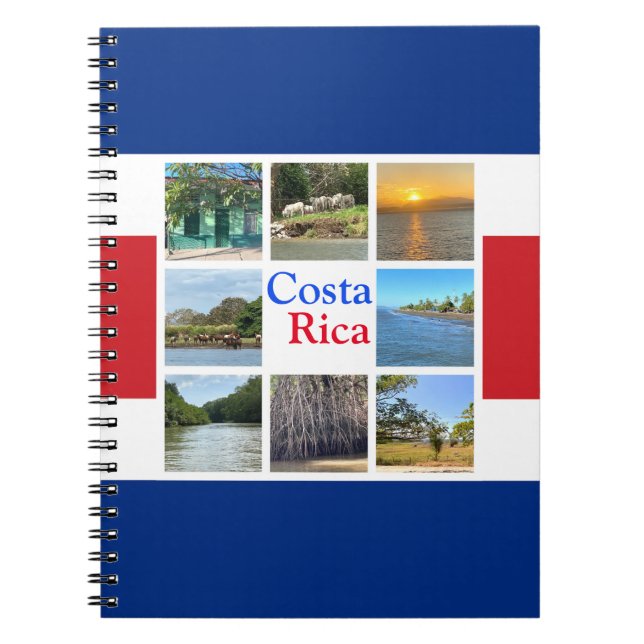 Caderno Espiral Costa Rica (Frente)