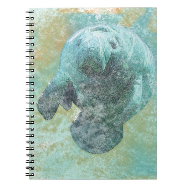 Caderno Espiral Costeira, Belo Manateado | Notebook (Frente)
