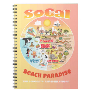 Caderno Espiral Costume SoCal