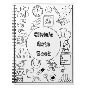 Caderno Espiral Costume voltar à escola