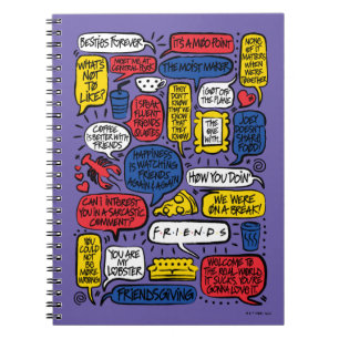 Caderno Espiral Cotações FRIENDS™