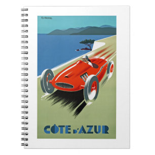 Caderno Espiral Cote d'Azure