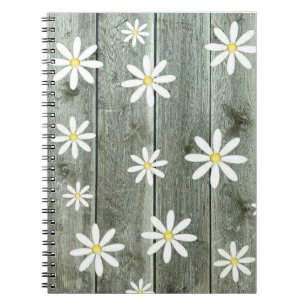 Caderno Espiral Cottage Daisy