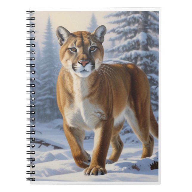 Caderno Espiral Cougar (Frente)
