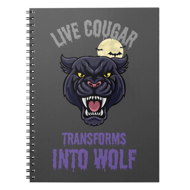 Caderno Espiral cougar live  (Frente)