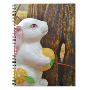 Caderno Espiral Country Páscoa Bunny