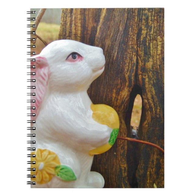 Caderno Espiral Country Páscoa Bunny (Frente)