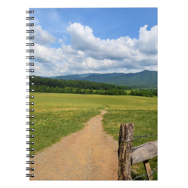 Caderno Espiral Country Road to the Mountain Notebook (Frente)