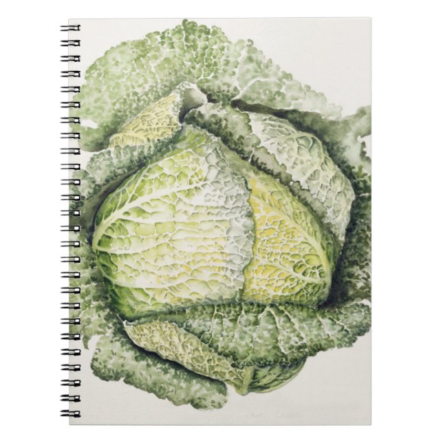 Caderno Espiral Couve de Savoy (Frente)