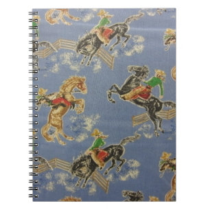 Caderno Espiral Cowgirl Bronc Rider